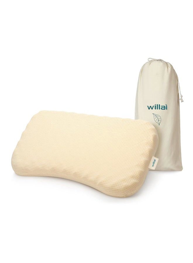 willai وسادة للأطفال، 12X19 وسائد ناعمة للأطفال للنوم، وسائد صغيرة للأطفال من 2-5 سنوات، وسادة أطفال قابلة للغسل في الغسالة، مثالية للسفر، سرير الأطفال - Image 1