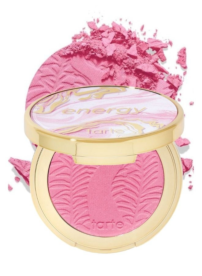 Tarte Cosmetics Tarte Amazonian Clay Skintuitive™ 12-Hour Powder Blush – Energy | Skintuitive™ Pink Shade, Long-Lasting Matte Finish, Buildable Natural Flush, 0.12 oz - Image 1