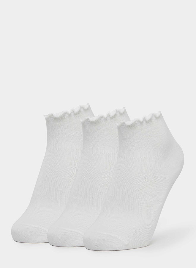 Styli Set of 3 - Solid Crew Socks - Image 1