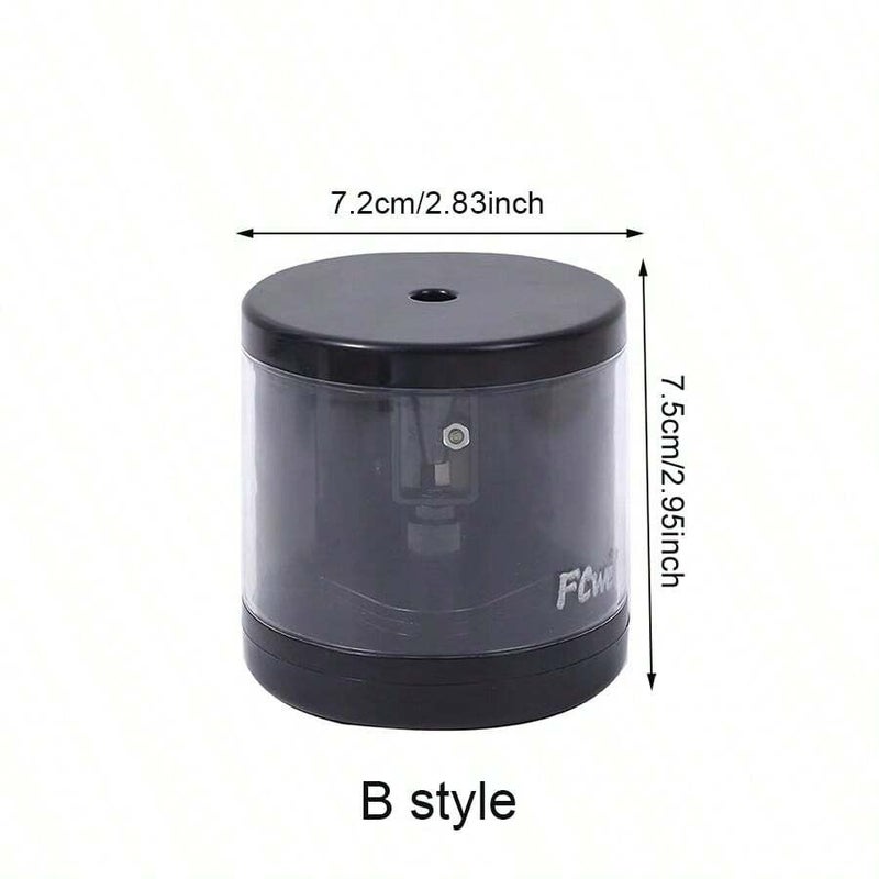 Shein Electric Pencil Sharpener for Students, Creative Automatic Sharpener (Battery Not Included), Back to School - Blue - Image 5