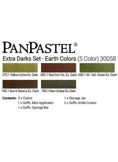 30058 Ultra Soft Artist Pastel 5 Color Set Earth Colors W/Sofft Tools - pzsku/ZEE936F7D01C35AE8A1F9Z/45/_/1721574258/099c7b6f-d1c4-4d05-9e5d-bdce9b4a5502