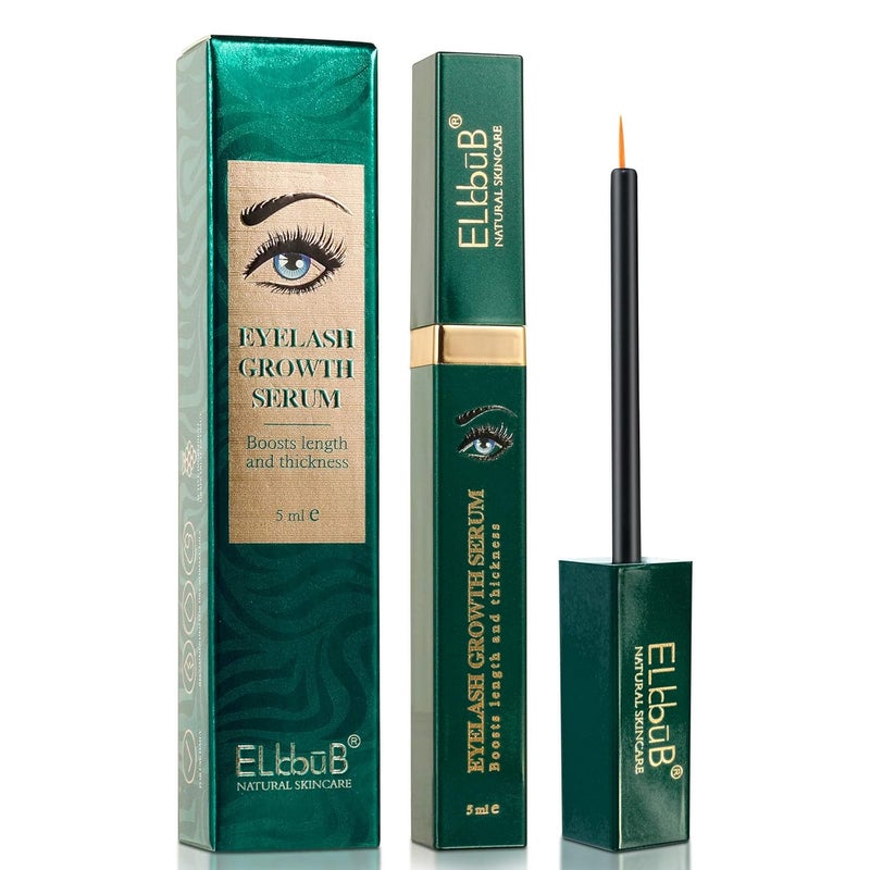 ELBBUB Eyelash Growth Serum and Eyebrow Enhancer  Activate Eyelash Growth to Grow Thicker Longer Lashes for Eyebrows 