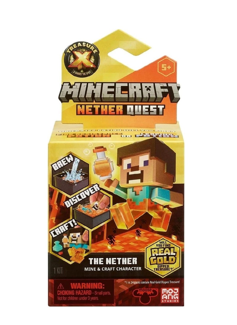 Treasure X - Treasure X Minecraft S4 The Nether Single Pk - Image 1