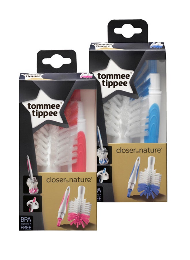 tommee tippee Closer To Nature Bottle And Teat Cleaning Brush (Assorted) - Image 2