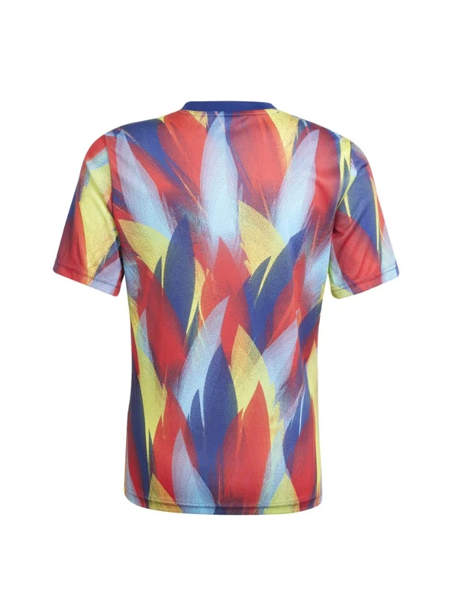 Adidas Adidas Afc Preshi Y Blue Football Jerseys For Junior 7-8Y