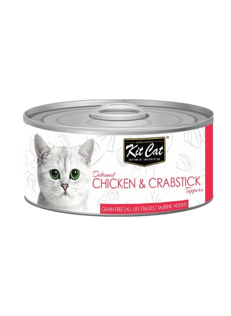 Kit Cat Kit Kat canned chicken and crab sticks - Image 1
