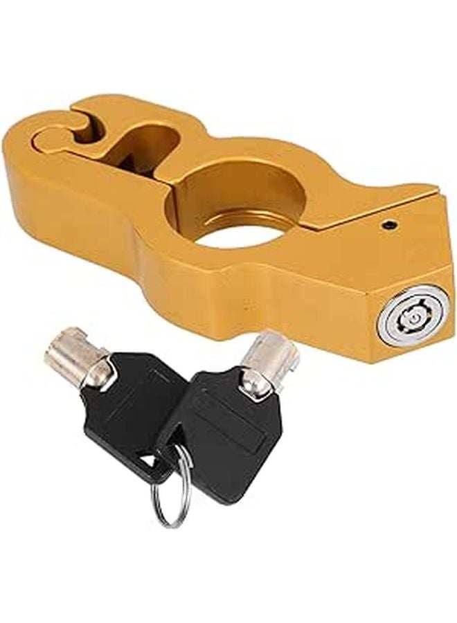Motorcycle Handlebar Lock Easy Install Throttle Brake Security Lightweight Black - Image 1