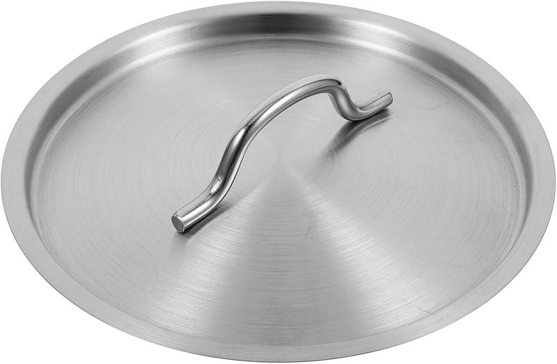 Stainless Steel Pot Lid 19 5 Inch Round Dome Cover Tight Seal - Image 1