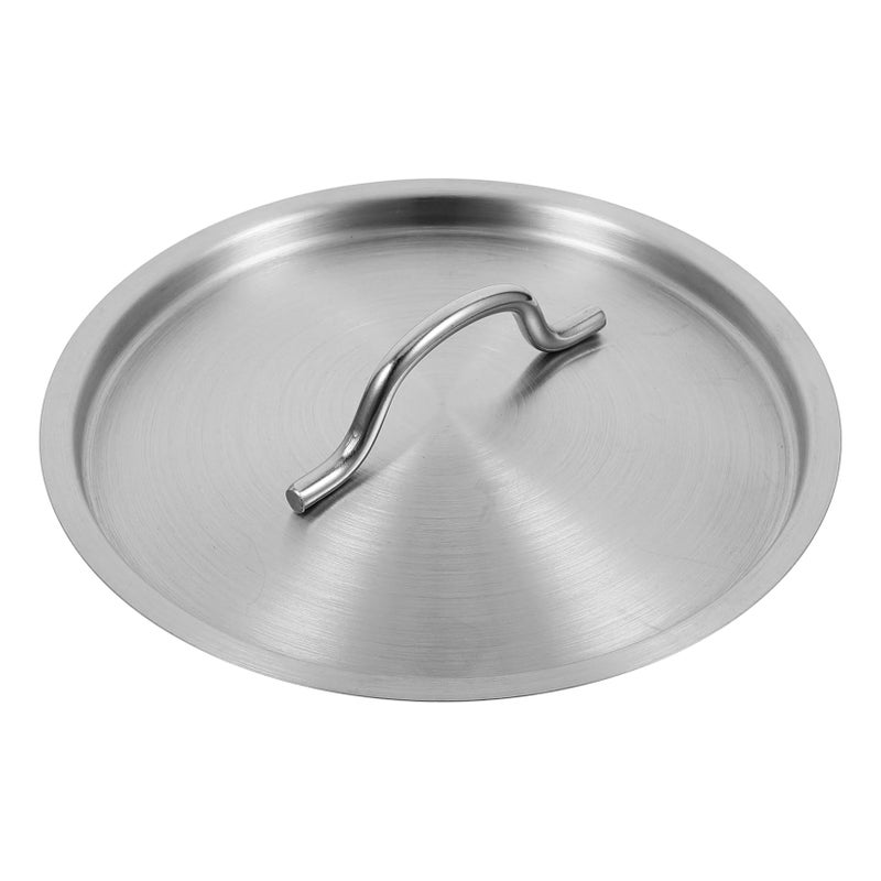 Stainless Steel Pot Lid 19 5 Inch Round Dome Cover Tight Seal - Image 2