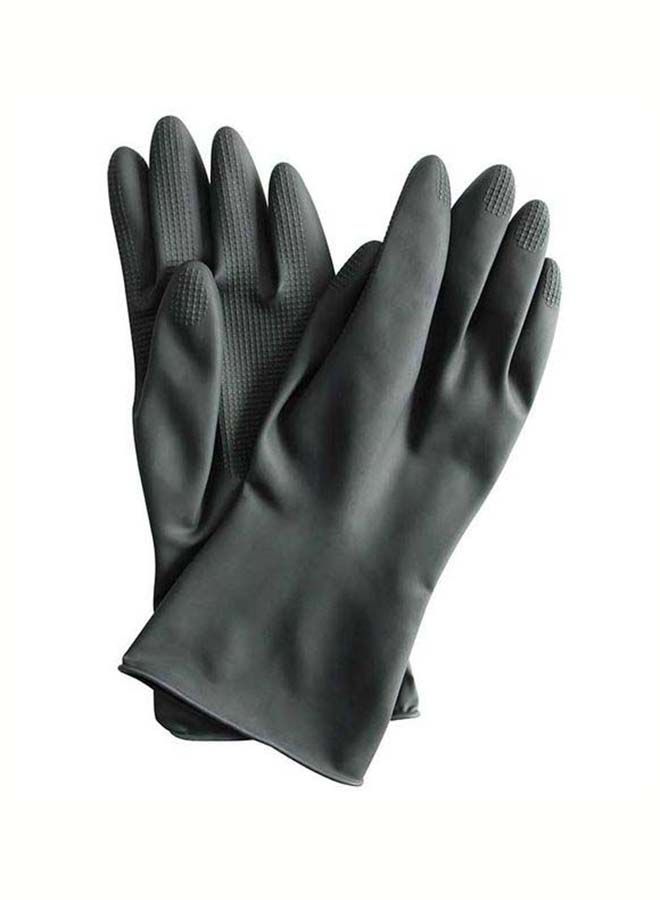 NIBEMINENT Household Rubber Euroglove Black 