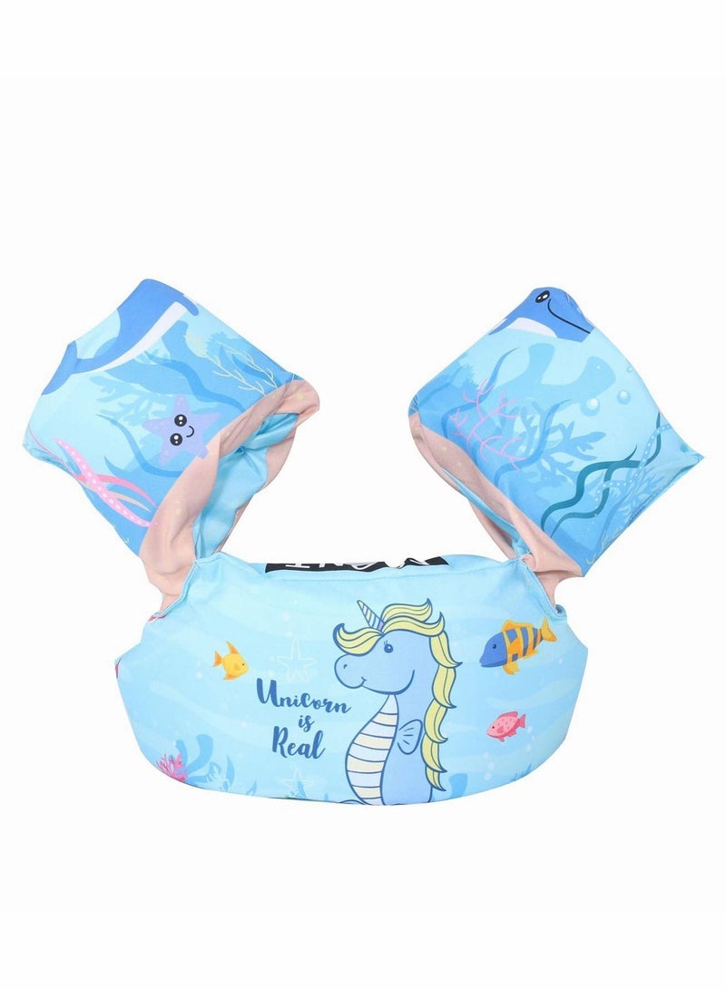 SYOSI Kids Swim Vest Children Float Vest Swimming Training Learn to Swim Life Jacket