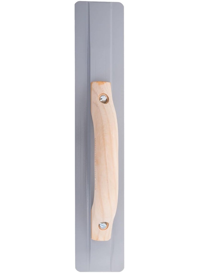 MARSHALLTOWN MARSHALLTOWN 16 Inch Beveled End Magnesium Hand Float, Concrete, Wood Handle, Standard Style Handle, 145  - Image 2