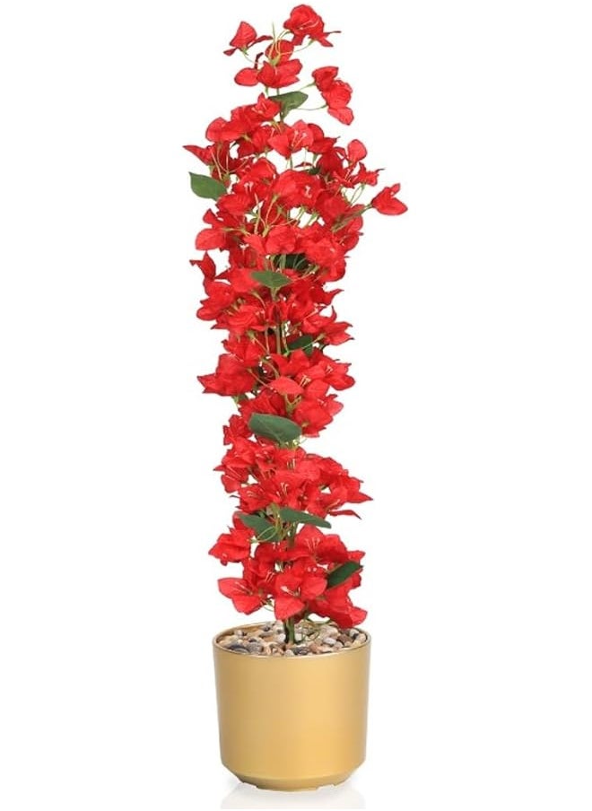 erorex Elegant Artificial Tree Simulation Roses Natural Rose Tree 120Cm  - Image 1