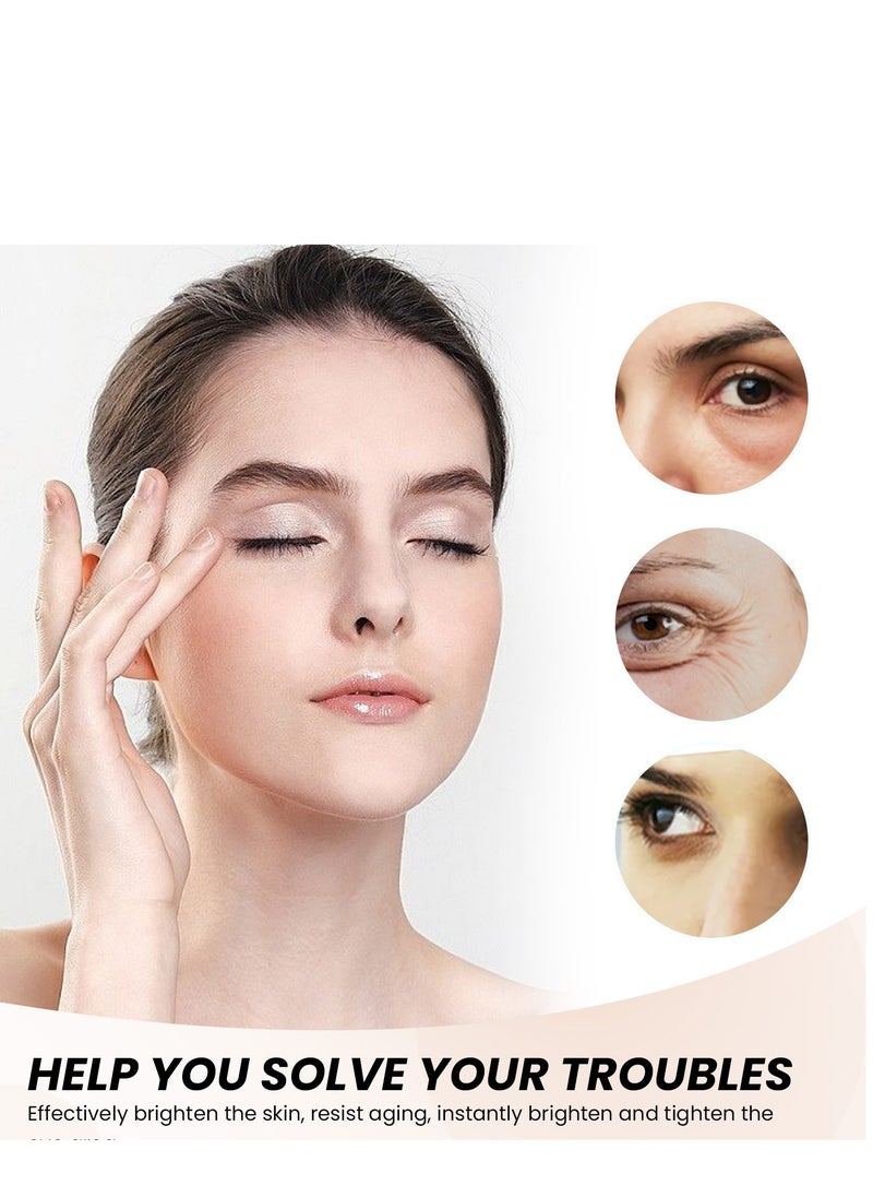 West&Month - Instant Firm Eye Tightener, Eye Firming Cream, Instant Under Eye Tightener, For Puffiness And Bags Under Eyes, Naturally Eliminate Wrinkles, Puffiness, Dark Circle and Bags 30ml - Image 1