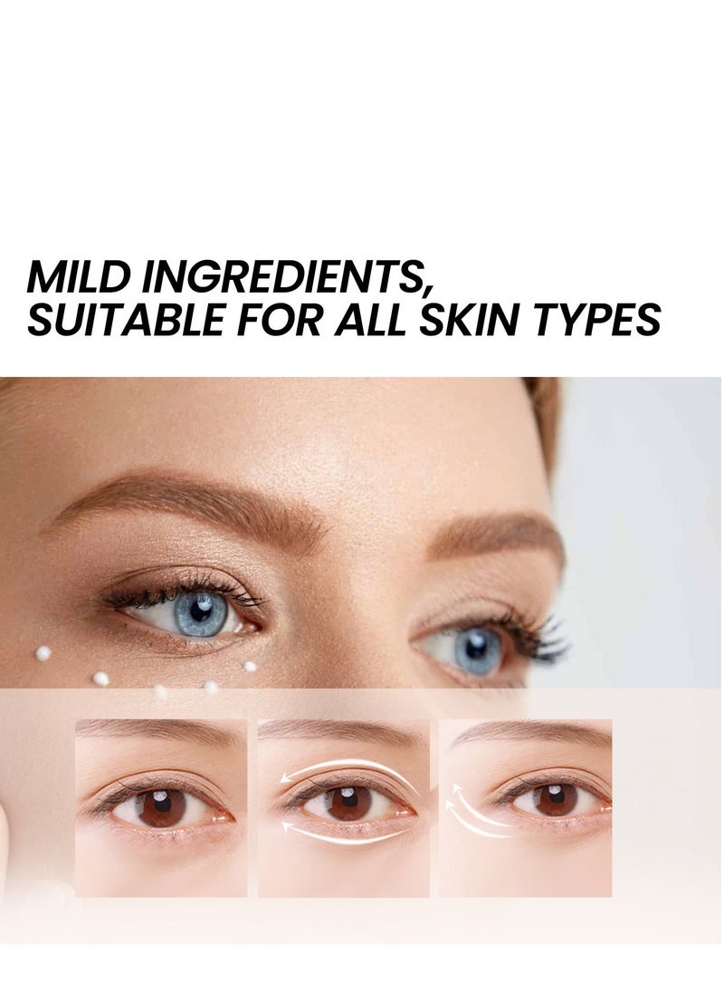 West&Month - Instant Firm Eye Tightener, Eye Firming Cream, Instant Under Eye Tightener, For Puffiness And Bags Under Eyes, Naturally Eliminate Wrinkles, Puffiness, Dark Circle and Bags 30ml - Image 1