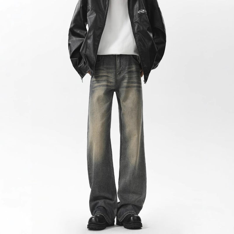 Unisex Classic Denim Jeans Loose Fit Daily Outdoor Wear - Image 3