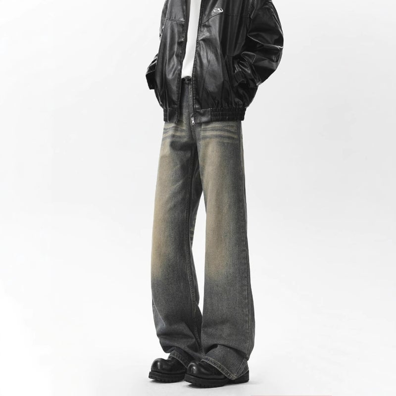 Unisex Classic Denim Jeans Loose Fit Daily Outdoor Wear - Image 4
