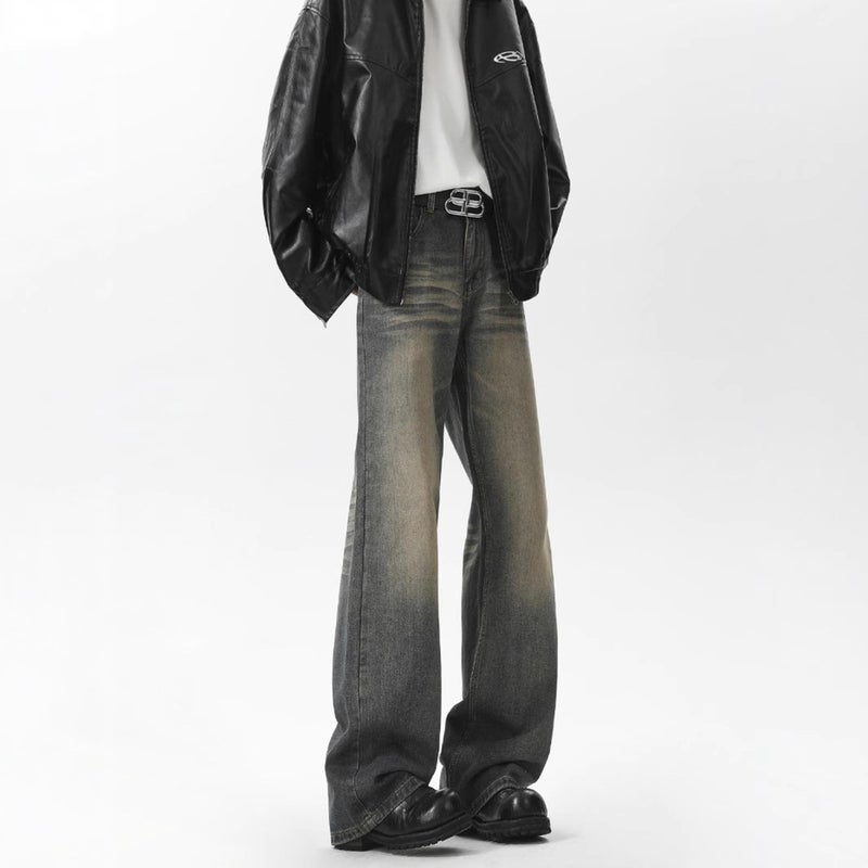 Unisex Classic Denim Jeans Loose Fit Daily Outdoor Wear - Image 5