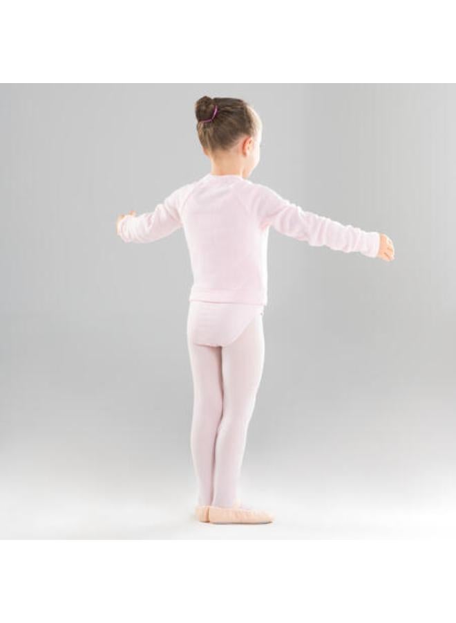 STAREVER Girls' Ballet Wrap-Over Top - Pink  - Image 3