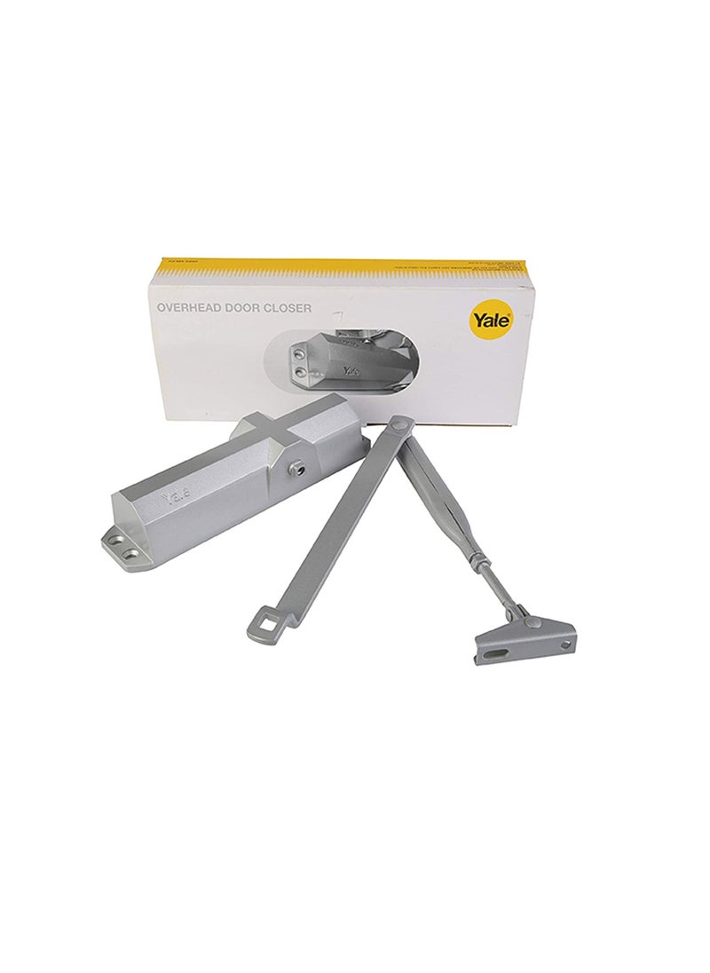 Yale Yale 2122 SB Overhead Door Closer, Silver  - Image 1