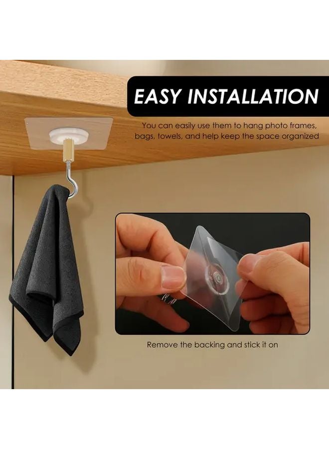 1pc Strong Self Adhesive Ceiling Hook For Hanging Plants Lights Decorations - Image 5