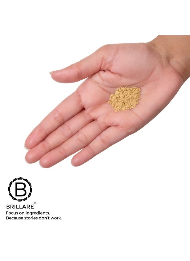 BRILLARE Vitamin C Face Wash for Pigmentation & Dark Spots, Coconut & Orange Face Wash for Skin Brightening, 100% Natural Powder Facewash, 30g  - Image 5