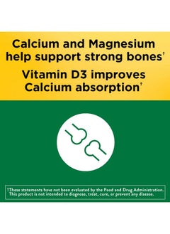 Nature Made Nature Made Calcium Magnesium Zinc with Vitamin D3, Dietary Supplement for Bone Support, 300 Tablets  - Image 3