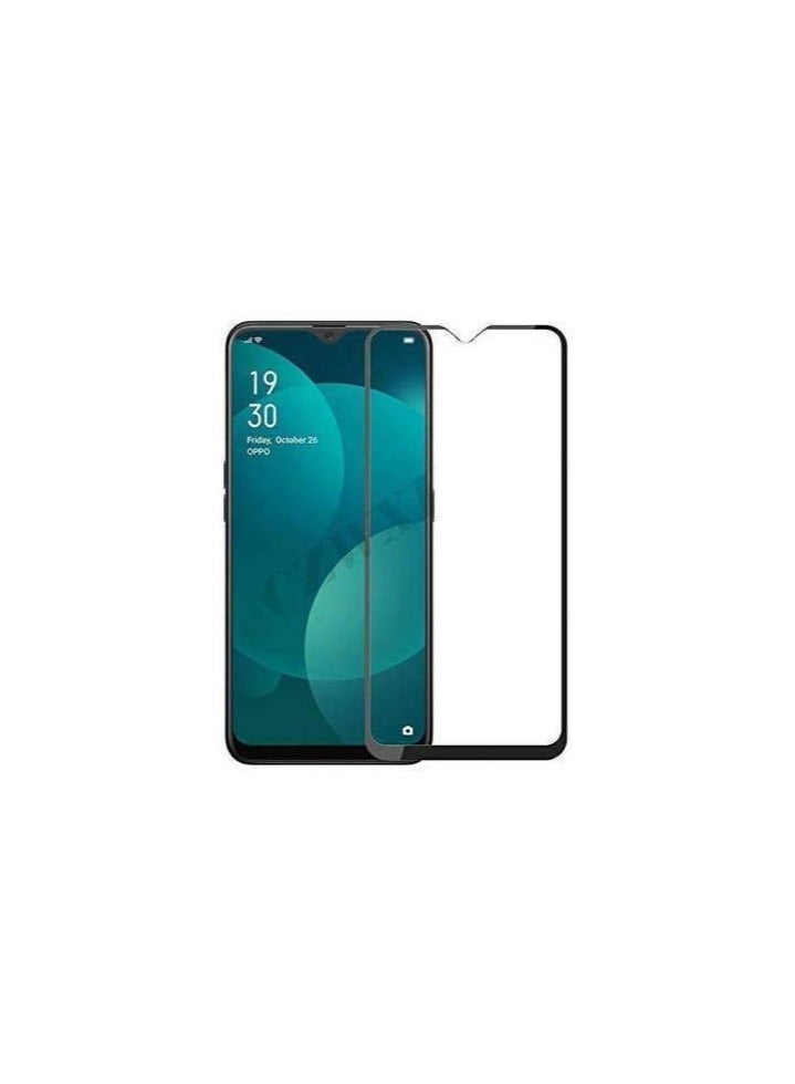 Full Coverage Glass Screen Protector for Oppo F11 / Realme 5 / 6i / C3 - Oppo A5 2020 / A9 2020 - Oppo A31 (6.56") - Black Frame by M7molge  - Image 5