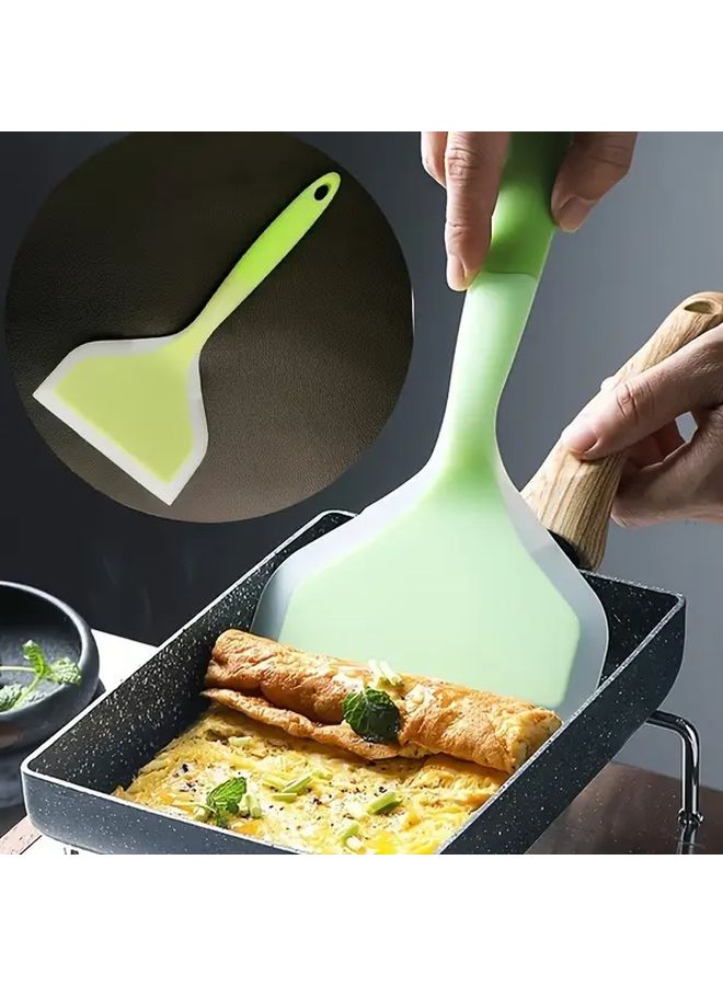 Mixed Color Silicone Spatula Heat Resistant Up To 400F Non Stick For Cooking Grilling BBQ - Image 5