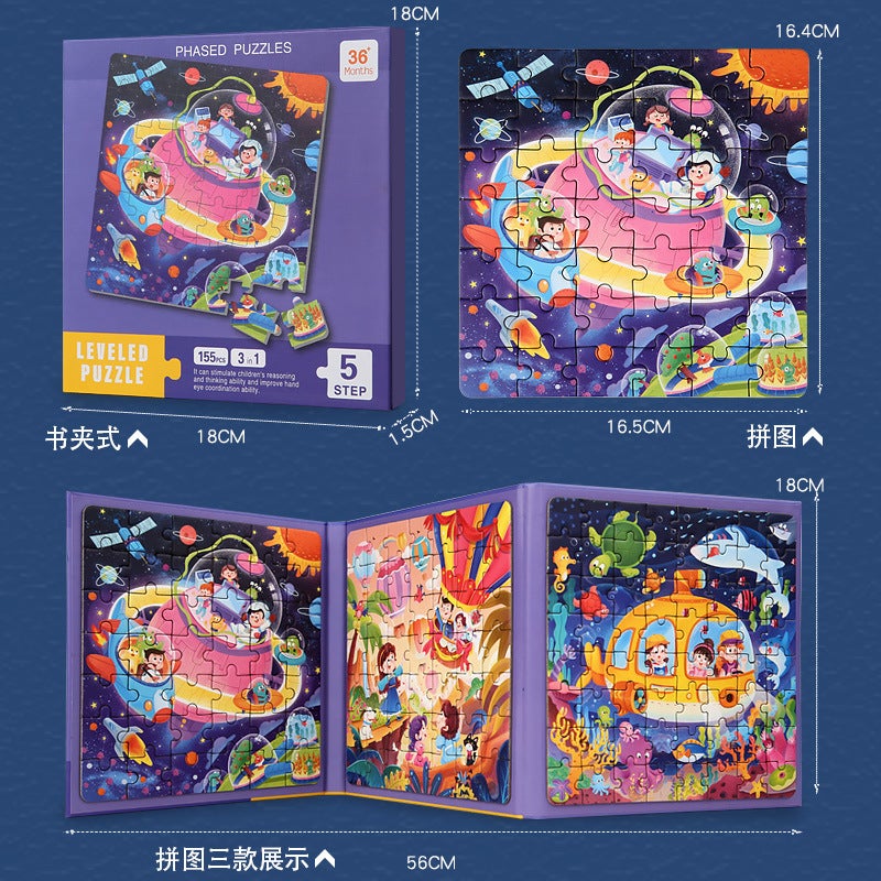 Children'S Advanced Educational Magnetic Puzzles, Magnetic Early Education Toys For Toddlers Aged 3 To 6, Thinking Toys, Christmas Gifts - Image 5