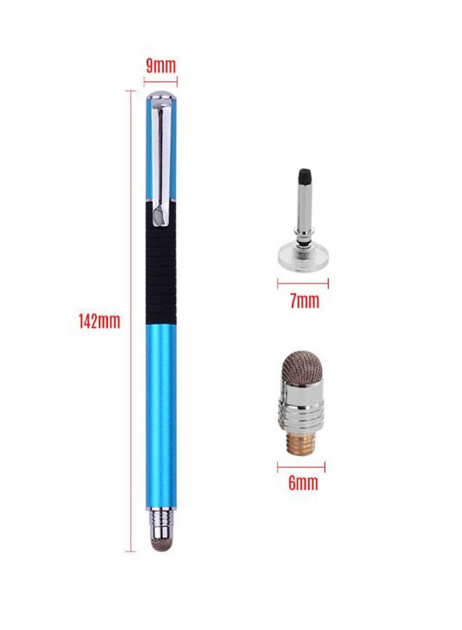 NIBEMINENT 2-Piece 2-In-1 Precision Stylus Pen Royal Blue/Black - Image 2