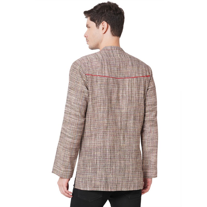 ARCHATTIRE Men’s Multicolor Cotton Kurta for Men - Image 2