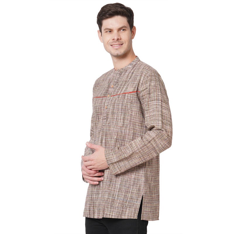 ARCHATTIRE Men’s Multicolor Cotton Kurta for Men - Image 5