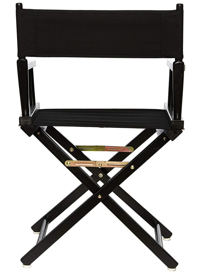 Casual Home Casual Home Directors Chair Black FrameBlack Canvas18  Classic Height  - Image 4