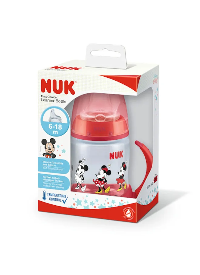 نوك First Choice  Learning Bottle Silicone Mickey