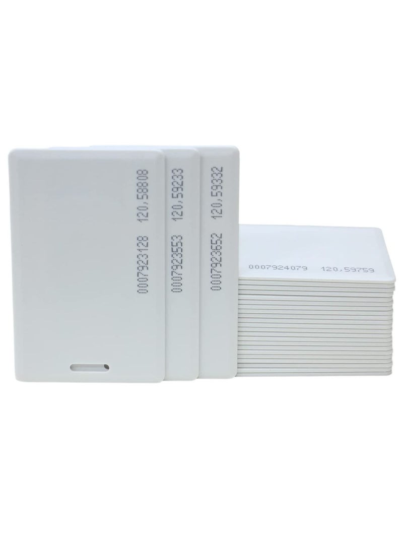 Rubik Employee Cards 125Khz TK4100 EM4100 RFID Card Clamshell ID & Door Access (Fixed Number) RFID Proximity Cards (25 Cards)  - Image 1