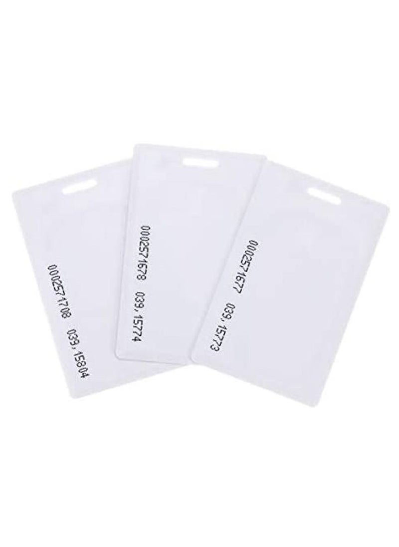Rubik Employee Cards 125Khz TK4100 EM4100 RFID Card Clamshell ID & Door Access (Fixed Number) RFID Proximity Cards (25 Cards)  - Image 2