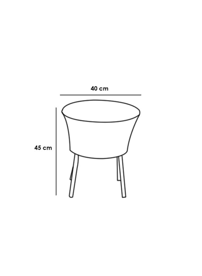 Sampa Rattan Outdoor Set - 3 Pieces - Grey - MAM208 - Image 4