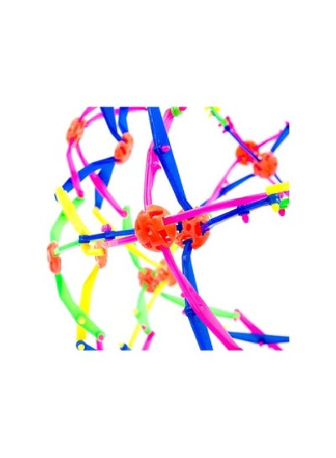 ACLIX Expandable Magic Ball Expandable Magic Ball Toy Sphere Colourful Expanding Ball Toy, Glow in The Dark Expandable Breathing Ball Toy Sphere for Children and Adults Educational Toys Generic - Image 4