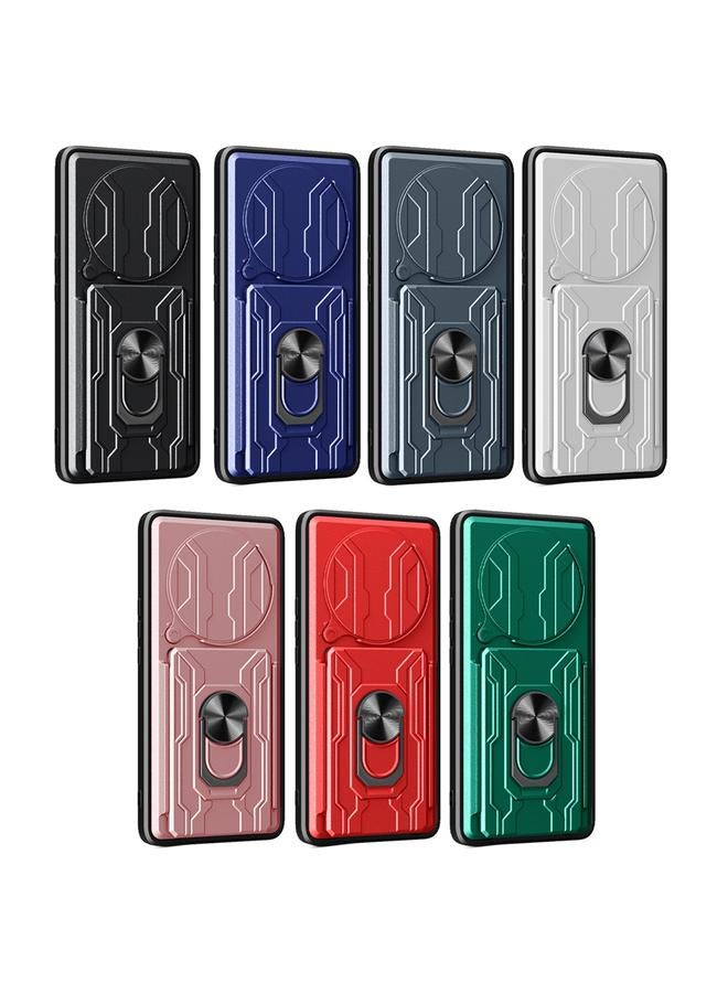 اس-توب جراب لهاتف Redmi Note 14 Pro 5G Sliding Camshield TPU+PC جراب هاتف مع فتحة بطاقة - Image 2