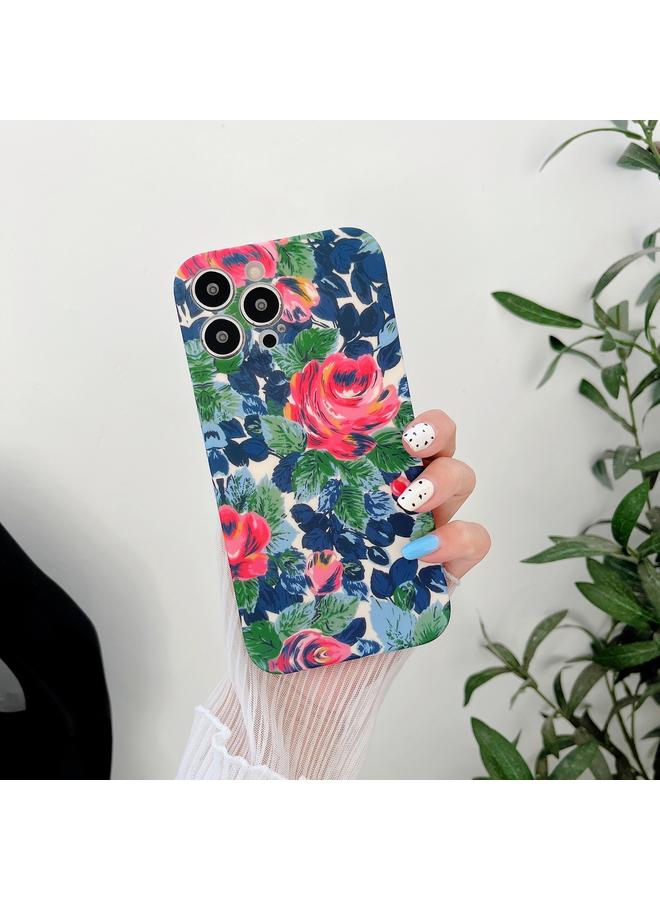 اس-توب جراب هاتف iPhone 11 Pro، جراب هاتف TPU صغير مزهر - Image 1