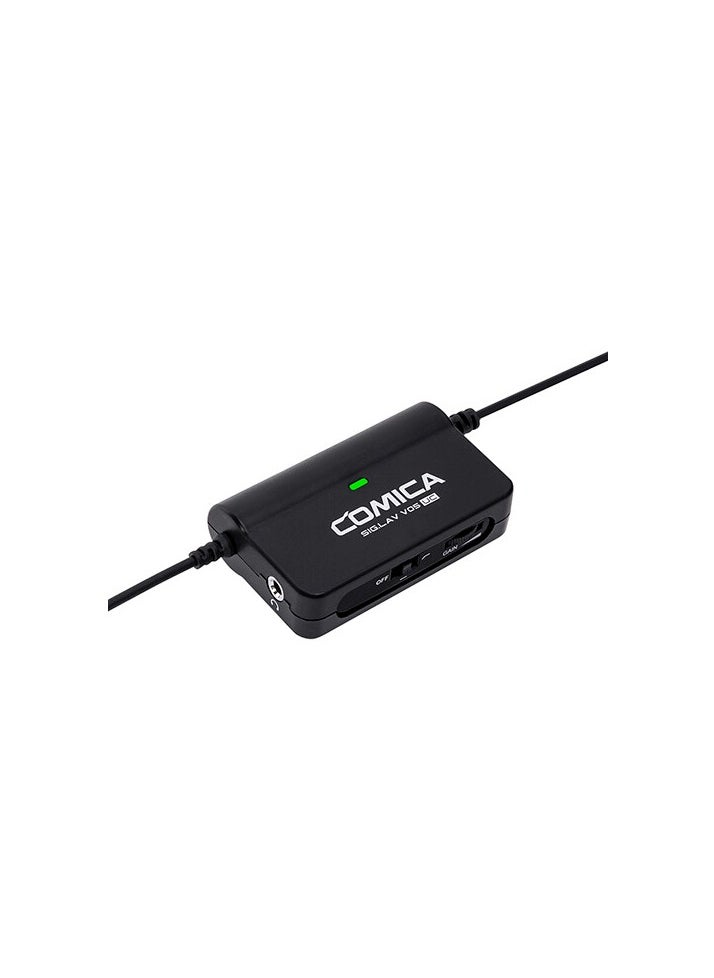 COMICA - Comica CVM-SIG.LAV V05 Camera Single Lavalier Microphone [3.5mm] - Image 1