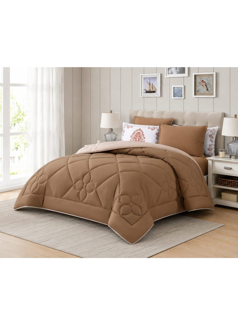 Aram 6-Piece Double Bedspread Set – Sophisticated design suitable for any décor. - Image 2