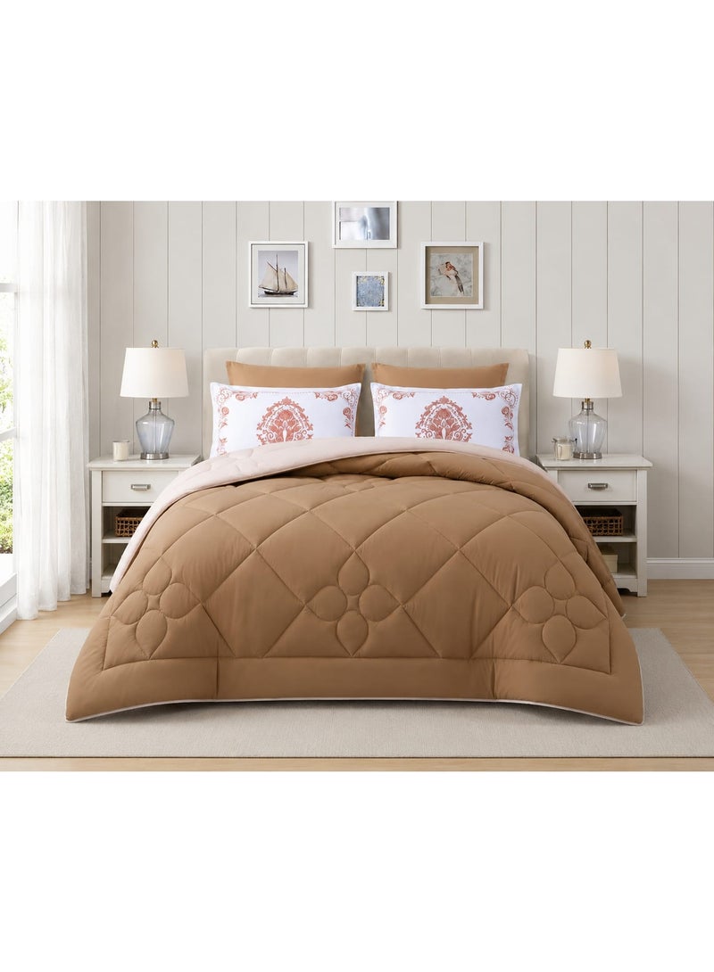 Aram 6-Piece Double Bedspread Set – Sophisticated design suitable for any décor. - Image 1