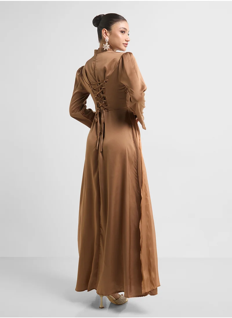 خزانة Dress With Drape Detail