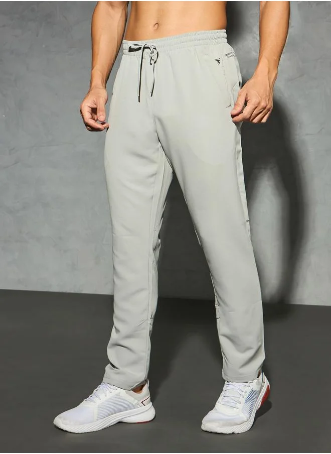 تكنوسبورت Technosport Solid Trackpants with Drawstring