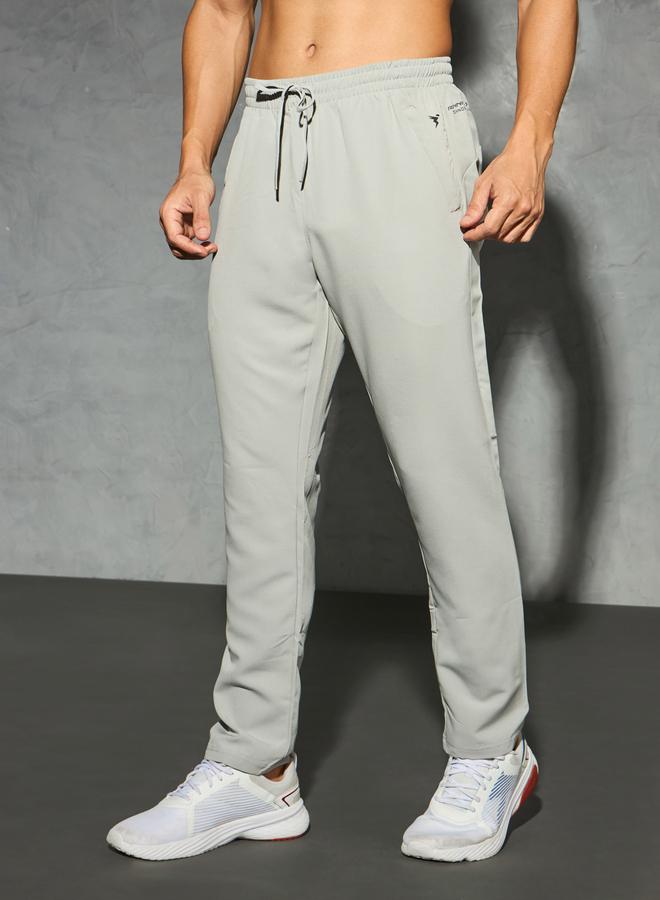 Technosport Solid Trackpants with Drawstring - Image 2