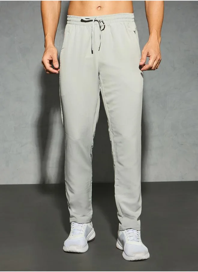 تكنوسبورت Technosport Solid Trackpants with Drawstring