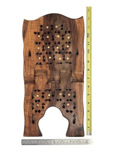 DARUSSALAM Wooden Quran Folding Stand Rahel Holder Book | Quran Folding Stand Wooden Rahel Holder for Holy Book | Foldable Wooden Rahel Quran Stand Book Holder for Home Use | Quran Holder Wooden Rahel Stand Portable Folding Design  - Image 1