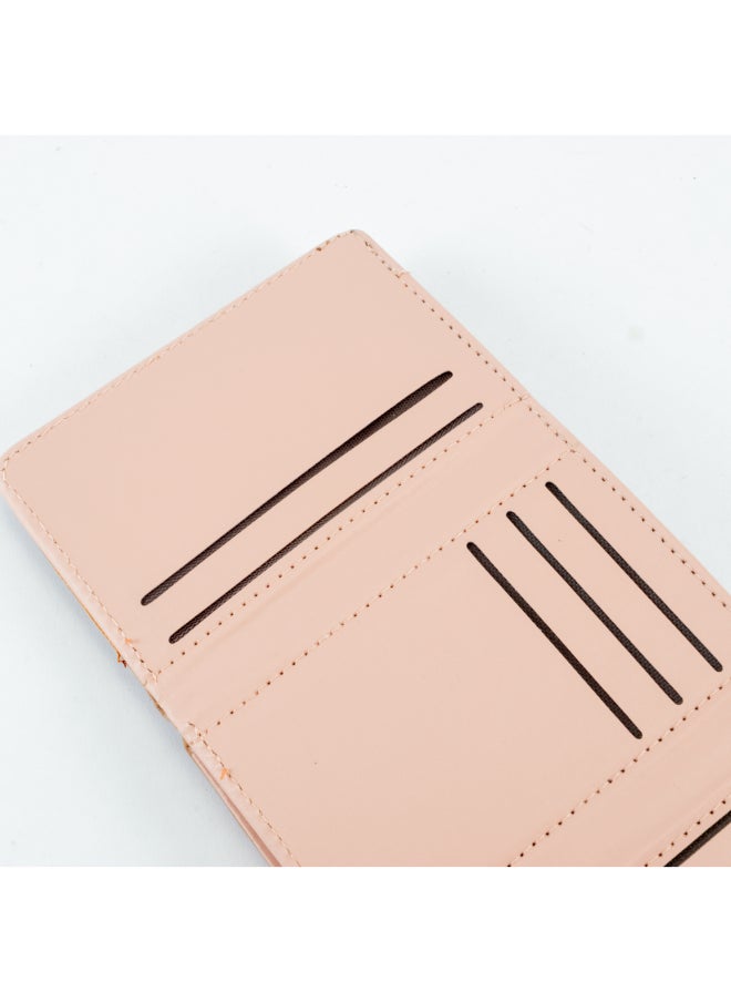 Generic Leather Flip Wallet & Card Holder with Multiple  Pockets Brown  - Image 3
